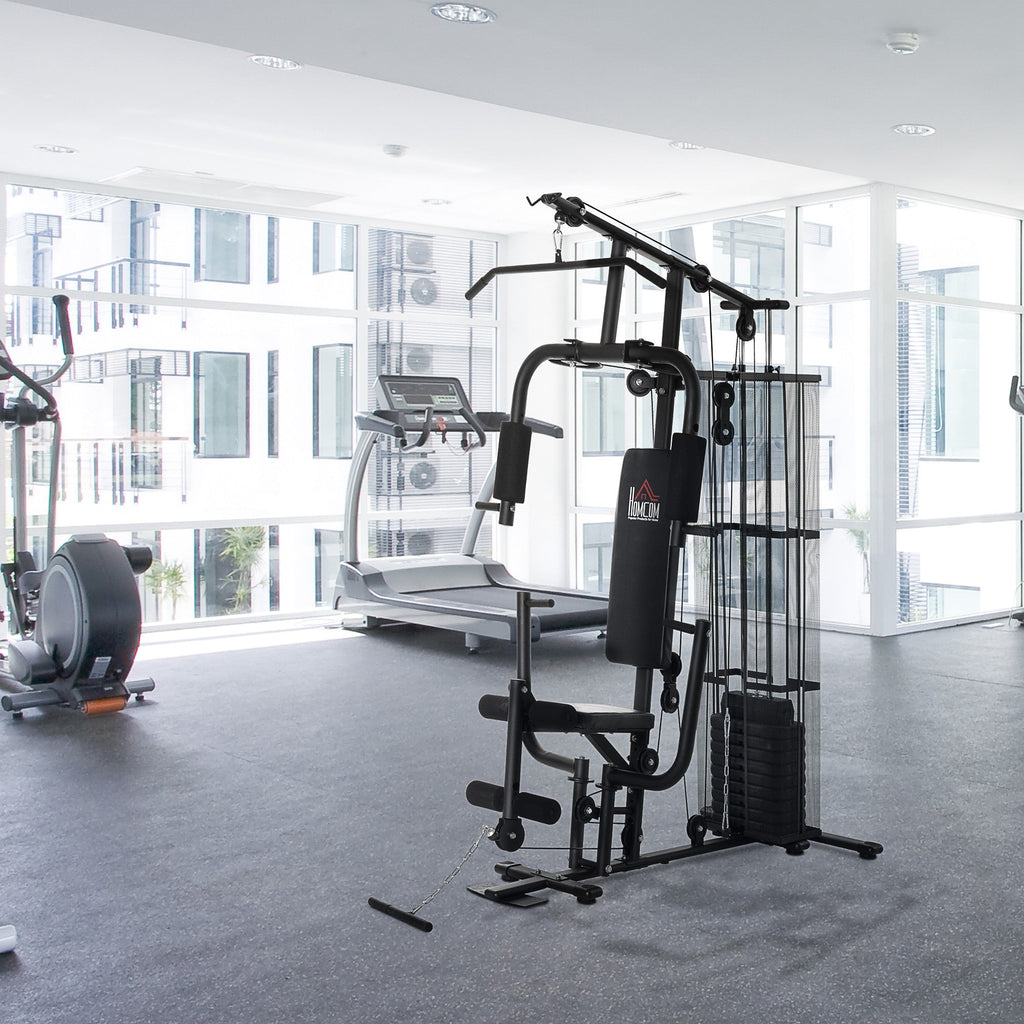Multifunction Home Gym System Weight Training Exercise Workout Station