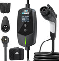 Level 2 EV Charger 40A 240V Portable Electric Vehicle Charger with 25FT Cable