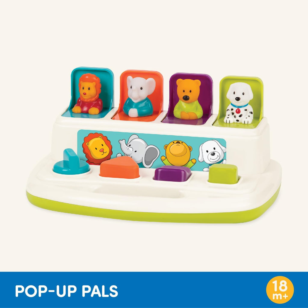 Battat Pop-Up Pals Toddler Activity Toy
