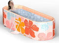 Portable Foldable Bathtub for Adults 47" – No-Installation Soaking Tub