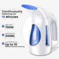 HiLIFE Handheld Garment Steamer 240ml, 700W Portable Clothes Steame