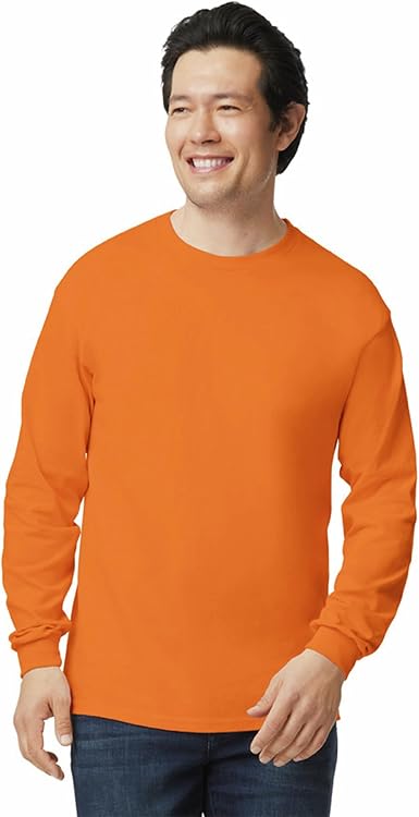 Gildan Ultra Cotton Long Sleeve T-Shirt Multipack for Adults