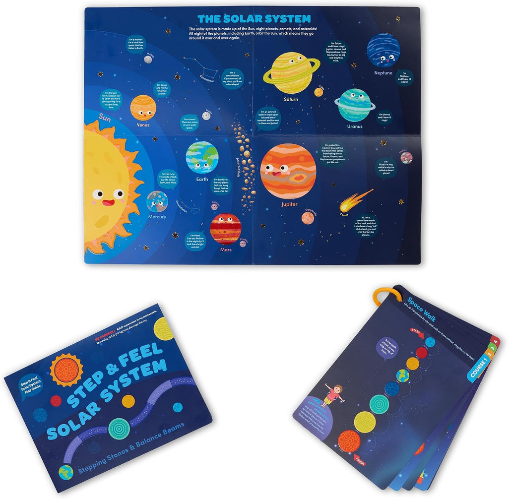 Kids Balance Beam & Sensory Stepping Stones Set
