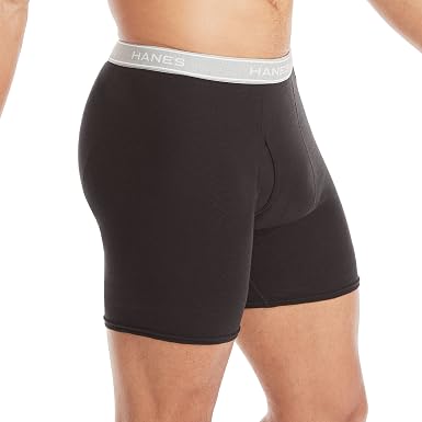 Men's Classic Black Boxer Briefs
