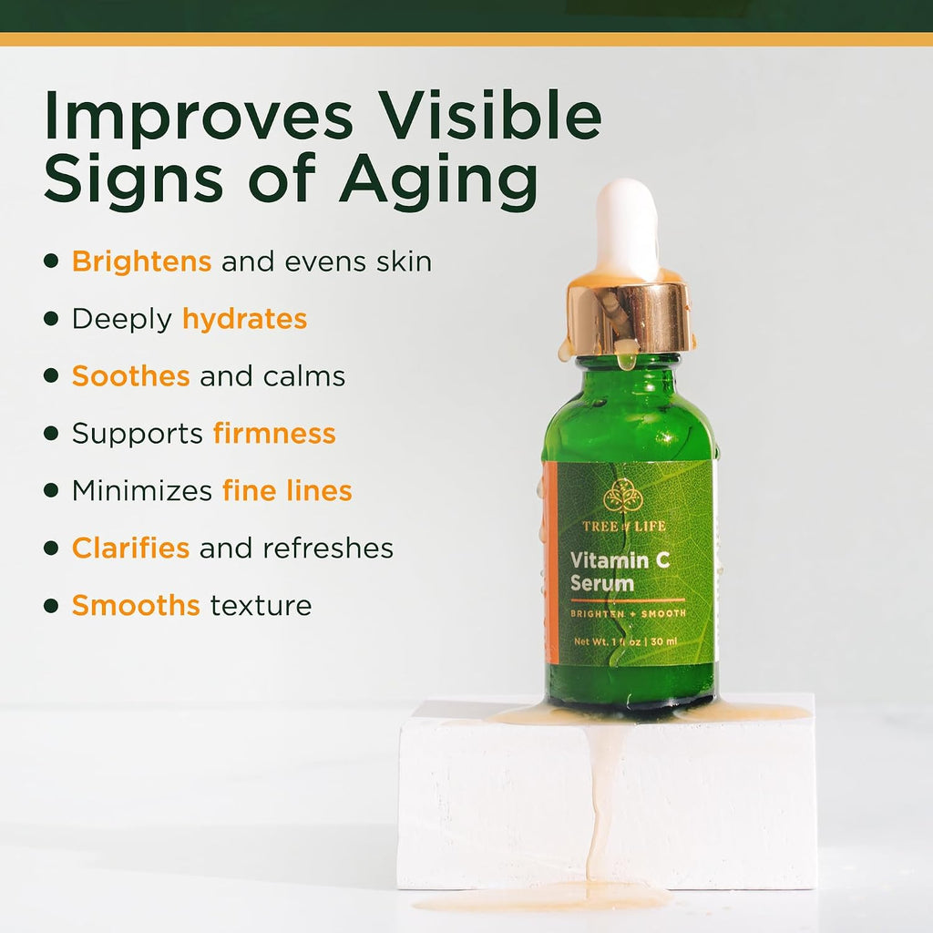 Tree of Life Vitamin C Face Serum – 1 fl oz