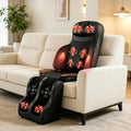 Kalamera Full Body Shiatsu Massage Chair Pad with Neck & Foot Massager