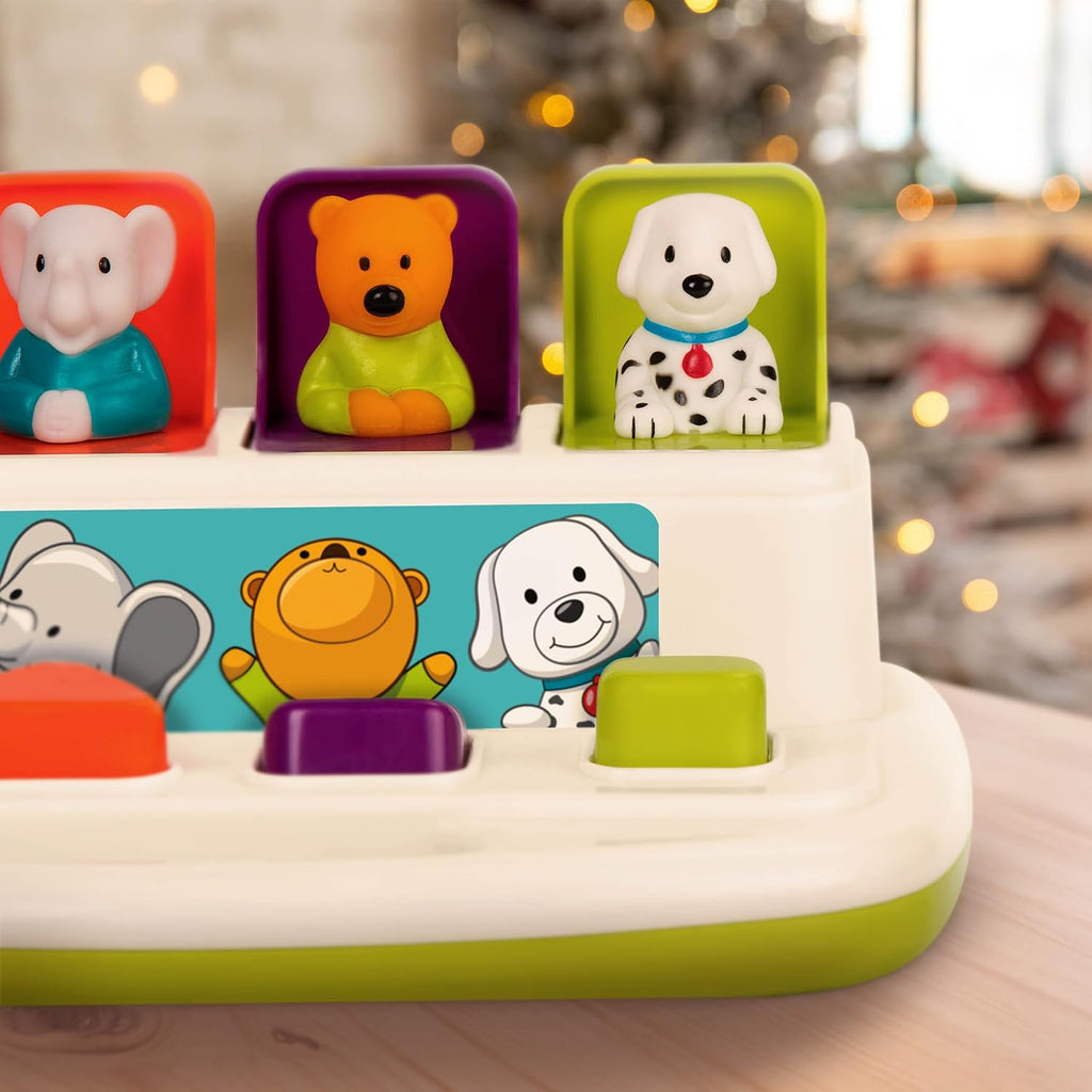 Battat Pop-Up Pals Toddler Activity Toy