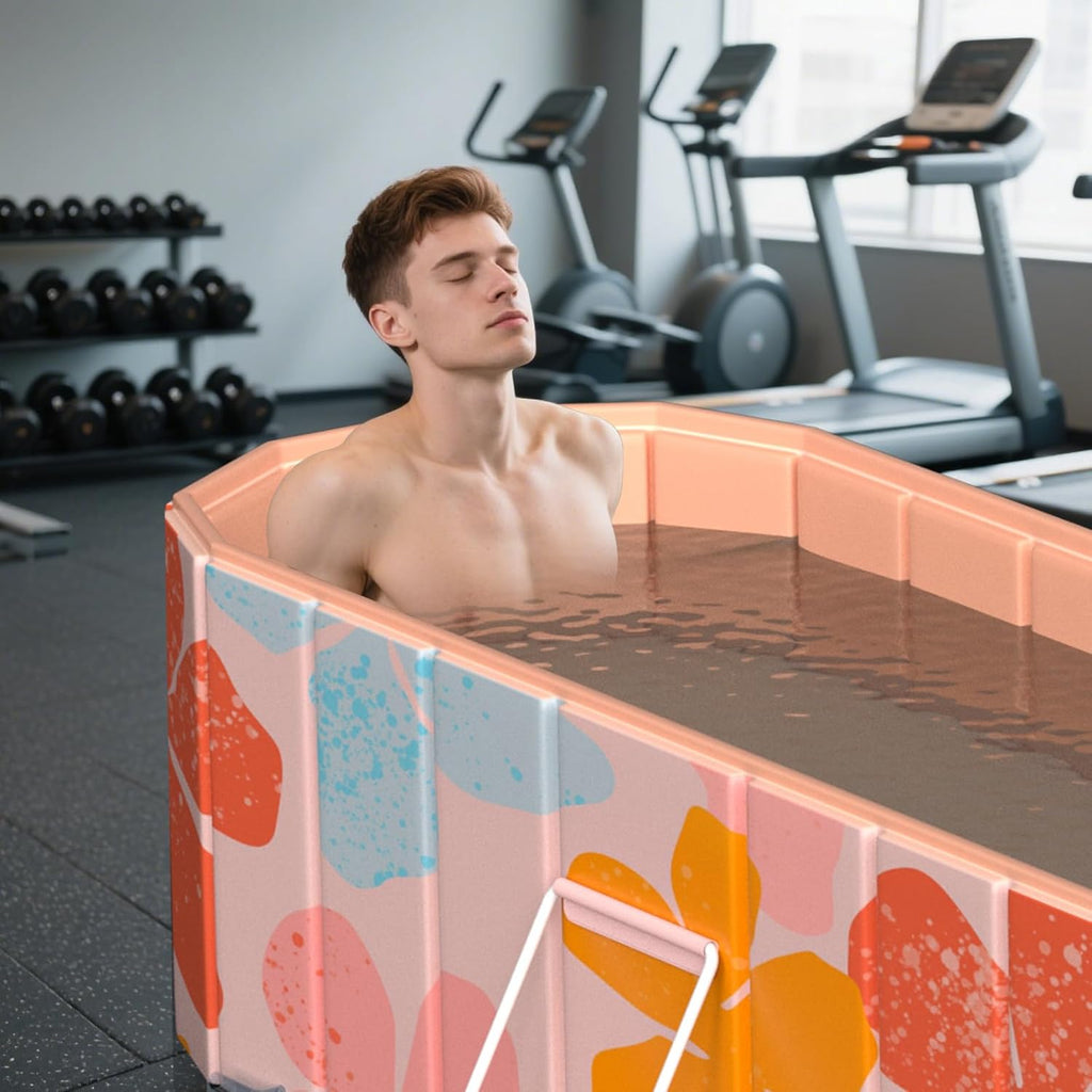 Portable Foldable Bathtub for Adults 47" – No-Installation Soaking Tub