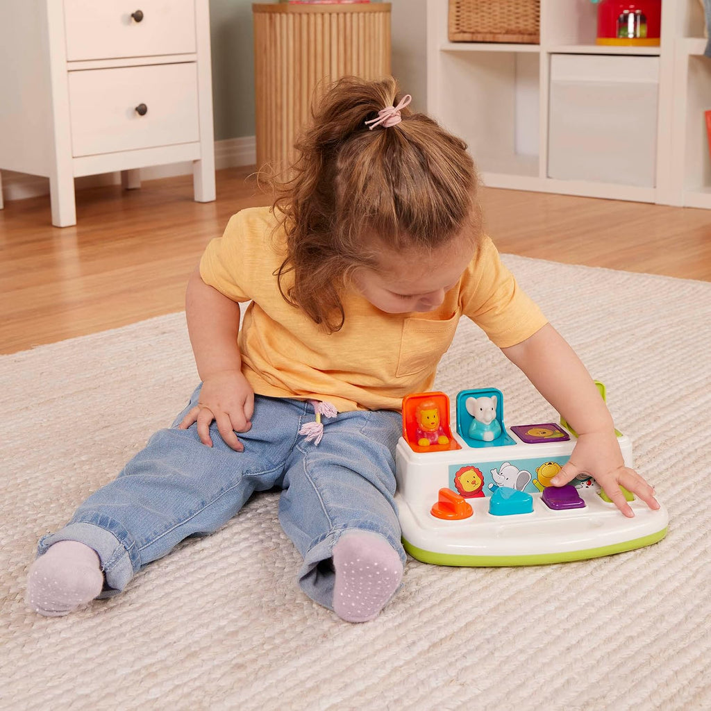 Battat Pop-Up Pals Toddler Activity Toy