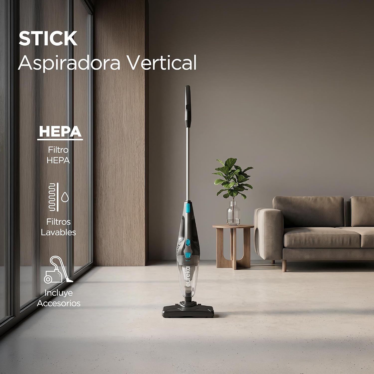 Eureka Blaze 3-in-1 Stick & Handheld Vacuum Cleaner – Blue