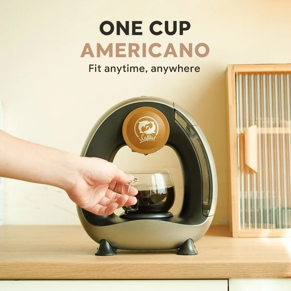 Portable American-Style Coffee Maker | Smart Temperature Control for Home Office Travel