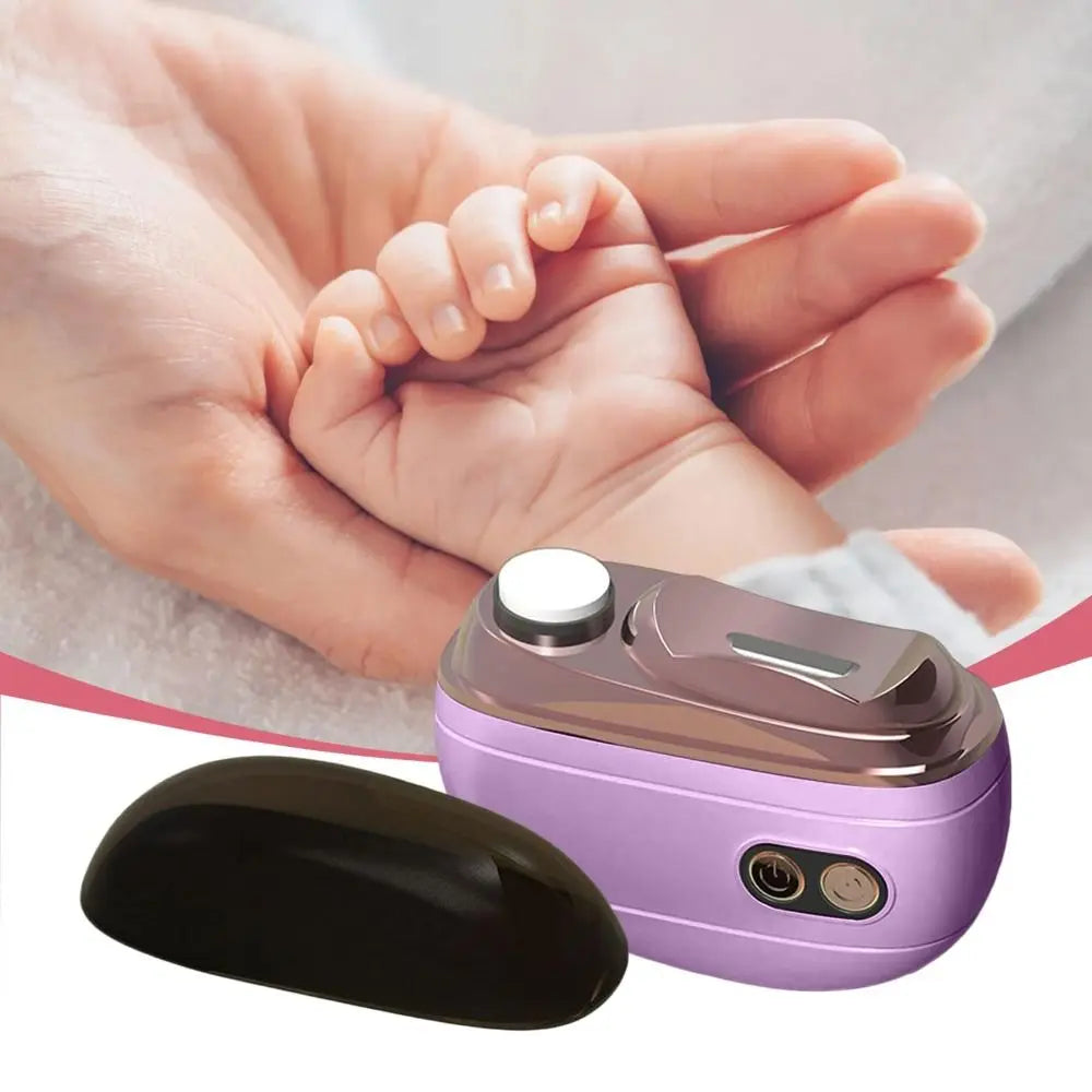 TrimGlow™ Smart Nail Clipper  – Clip & Polish in Seconds