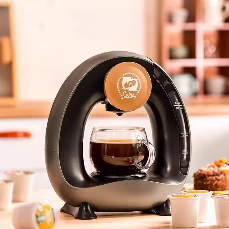 Portable American-Style Coffee Maker | Smart Temperature Control for Home Office Travel