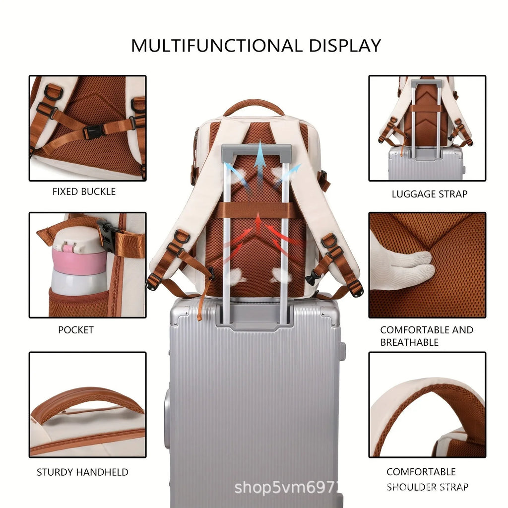 Lightweight Expandable Laptop Backpack for Men and Women