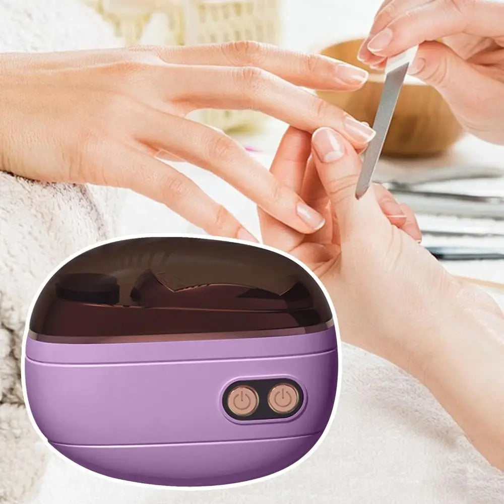 TrimGlow™ Smart Nail Clipper  – Clip & Polish in Seconds