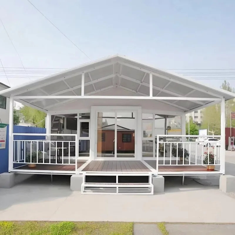 Double Story Duplex Container House Luxury Prefabricated Villa Expandable Container Homes  2-5 Bedrooms with Kitchen Bathroom